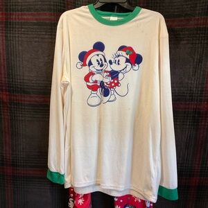 Mickey Christmas Pajamas Large